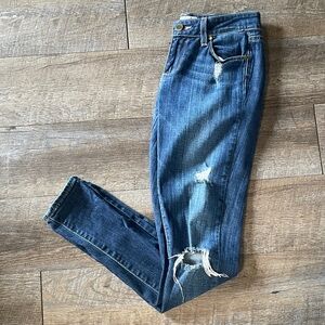 PAIGE Ripped Verdugo Ultra Skinny Denim Jeans